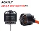 AOKFLY AM2312-X 2312 980KV 1200KV 1400KV Bürstenlosen Motor 3 ~ 4S Lipo Hinten ausgang welle Für RC