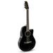 Ovation Celebrity Traditional Classic Nylon E-Acoustic Guitar CS24C-5G CS/Mid/Cutaway Black Gloss