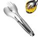 Tohuu Stainless Steel Food Tongs Stainless Steel Food Tong Serving Tong Heavy Duty Kitchen Tongs For Cooking Grill Or Serving Food Bread Dessert premium