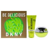 Donna Karan DKNY Be Delicious 2 Pc Gift Set 3.4oz EDP Spray 3.4oz Body Lotion