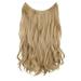 KIHOUT Deals Fashionable Wig Women s Long Curly Hair Is Big Natural One-piece Hairpiece With Fishline Hairpiece Extension