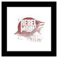 Gallery Pops Netflix Rebel Moon: Part One - A Child of Fire - Logo Wall Art Black Framed Version 12 x 12