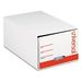 Universal 85120 Storage Box Drawer Files Letter Fiberboard 12-Inch x 24-Inch x 10-Inch White 6/Carton