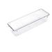 Nomeni Storage Bins Clear Plastic Drawer Organizer Set 4 Sizes Desk Drawer Divider Organizers and Storage Bins for Makeup Jewelry Gadgets for Kitchen Bedroom Office Bathroom Office Cube Storage Pink