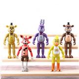 Safeydaddy 5pcs Five Nights at Freddy s Action Figures Toys FNAF Toys Cute Anime Characters Playset 6inch PVC FNAF Set Party Toys Gifts Action Figures Toys Dolls Christmas Toys Gifts for Kids