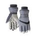 funtasica Ski Gloves Winter Warm Gloves for Cold Weather Touchscreen Winter Work Gloves Winter Snowboard Gloves for Snowboarding Hiking grey