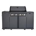 Brand-Man Grills Rustler2 Four (4) Burner Propane Gas Grill Center & Kitchen Island by Brand-Man Grills