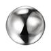 Gazing Ball 3.15 Inch 80mm Polished Hollow Ball Stainless Steel Gazing Globe Mirror Ball Silver Tone