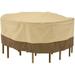 JIARUI Veranda Patio Table & Chair Cover 24 HX96 L PBBL Earth PP