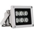 2PCS Infrared Illuminator 850nm 6 LEDs 90 Degree Wide Angle IR Illuminator for Night Vision Waterproof LED Infrared Light for IP Camera CCTV Security Camera