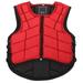 DEWIN Horse Riding Vest Kids Equestrian Vest Foam Padded Safety Horse Riding Protective Gear Body Protector Red(CM)