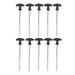 High-performnace Tent Stakes Heavy Duty Tent Nail Camping Stakes Tent Pegs for Pop Up Canopys Ground Garden 10 Pack