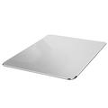 20X17X0.25CM Game Playing Mouse Pad Anti Mouse Mat Aluminum Alloy Mouse Pad Professional Mouse Mat for Home Office (Silver)