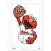 Elmo Baltimore Orioles 14" x 20" Sesame Street Limited Edition Fine Art Print