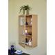 Wall Cupboard Made of Oak Wood H:80 cm by Hubsch