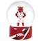 Arkansas Razorbacks 100mm Mascot Glass Water Globe