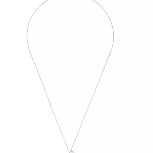 Gemshine – Halskette mit Anhänger ‚Pilze Chalcedon‘ Ketten Grau Damen