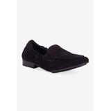 Women's Trish Flat by Ros Hommerson in Black Kid Suede (Size 6 M)