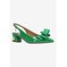 Women's Kimma Pump by J. Renee in Green (Size 9 M)