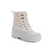 Women's Palmer Penelope Bootie by MUK LUKS in Cool Grey (Size 8 M)