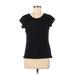 CALVIN KLEIN JEANS Short Sleeve T-Shirt: Black Tops - Women's Size Medium