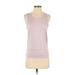 Nike Active Tank Top: Pink Activewear - Women's Size X-Small