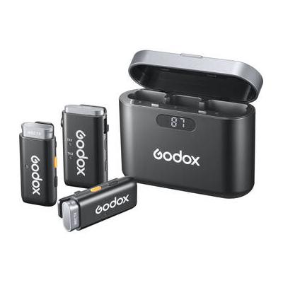 Godox WEC 2-Person Wireless Microphone System for Cameras and Mobile Devices (2.4 WEC KIT 2