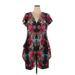 City Chic Casual Dress: Black Print Dresses - Women's Size 18 Plus