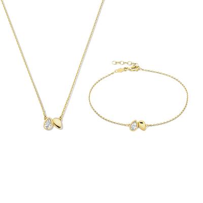 Beloro Geschenkset Jewels Regalo d'Amore golden - 375 gold Gold Damen