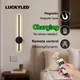 Lukcyled-Applique Murale LED Sans Fil Rechargeable Télécommande Gradation Lampe de Chambre