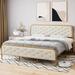 Mercer41 Shenya Standard Bed, Latex in White | 41.7 H x 54.5 W x 77.6 D in | Wayfair 182534EB7E154262B1A5A48C385EE994