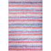 Pink 91 x 90 x 0.4 in Area Rug - Rosecliff Heights Capitolino Area Rug w/ Non-Slip Backing Polyester | 91 H x 90 W x 0.4 D in | Wayfair