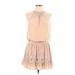 Ramy Brook Casual Dress - DropWaist: Tan Dresses - Women's Size Large