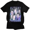Classic Robert Pattinson T Shirt uomo manica corta Vintage Rob Edward Cullen T-Shirt Summer Tee top