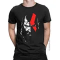 047 Kratos Sparta T Shirt per uomo t-shirt Casual in cotone O Neck The God Of War Tee Shirt Classic