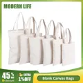 Borse di tela borse per la spesa in tela bianca vuota borse da donna borse Tote Bag borsa per la