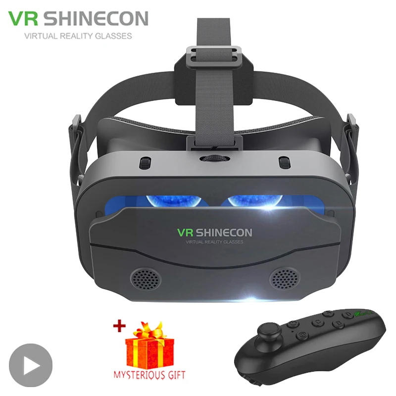 3D Viar Telefono Realtà virtuale Occhiali VR Cuffie Dispositivi per casco Lenti intelligenti Occhiali Smartphone Cellulari Hedset Giochi cellulari Mobile