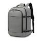 KONO Handgepäck-Rucksack für Untersitz, 45 x 36 x 20 cm, Handgepäcktasche, große Kapazität, Reise-Rucksack (grau), grau, Handgepäck-Rucksack unter dem Sitz(Grau)