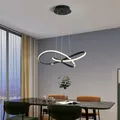 Dia540mm moderno lampadario a sospensione a Led lampada 90-265V sospensione lampadario a sospensione luci per sala da pranzo cucina Bar Shop