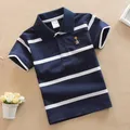 Summer Boys Polo Shirts Short Sleeve T-shirt For Kids Boy Bottom Solid Color Children Sweatshirts