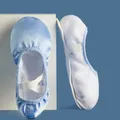 Ragazze bambini scarpe a punta danza rosa blu pantofole di alta qualità Ballerina ragazzi bambini