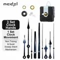 MCDFL Wall Clocks Movement Kit Silent Table Clock Mechanism Hands Long Shaft Sweep Quartz Clockwork