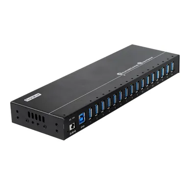 Sipolar neue ankunft einzigartige metall 16 port USB 3,0 daten synchronisiert und ladegerät hub mit 12V 10A power für iphone ipad tabletten lade