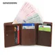 GENODERN Short Trifold Men Wallet with Multi Card Holder Fashion Wallet for Men RFID Blocking Wallet