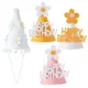 Cute Daisy Hats Girl Kids Birthday Party Hats Daisy Theme Party Decorations Wedding 1st Birthday