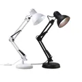 Portable Lamps LED Studio Desk Lamp Vintage with Clamp Book Reading Folding Writing Study Light