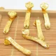 10 stücke chinesische Amulett Handwerk goldene glück verheißende Ruyi Geschenke nach Hause Feng Shui