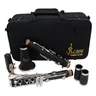 Clarinetto professionale clarinetto bb clarinetto Bb barra strumento clarinetto Sib 17 tasti con Kit