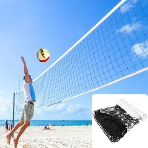 Universal Stil Volleyballnetz 9 5x1 mt Volleyballnetz Polyethylen Material Strand Volleyballnetz