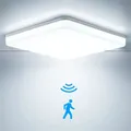 Ultra Dünne Wasserdichte Led-deckenleuchte Bad 30W 20W 15W PIR Motion Sensor Smart Küche Licht